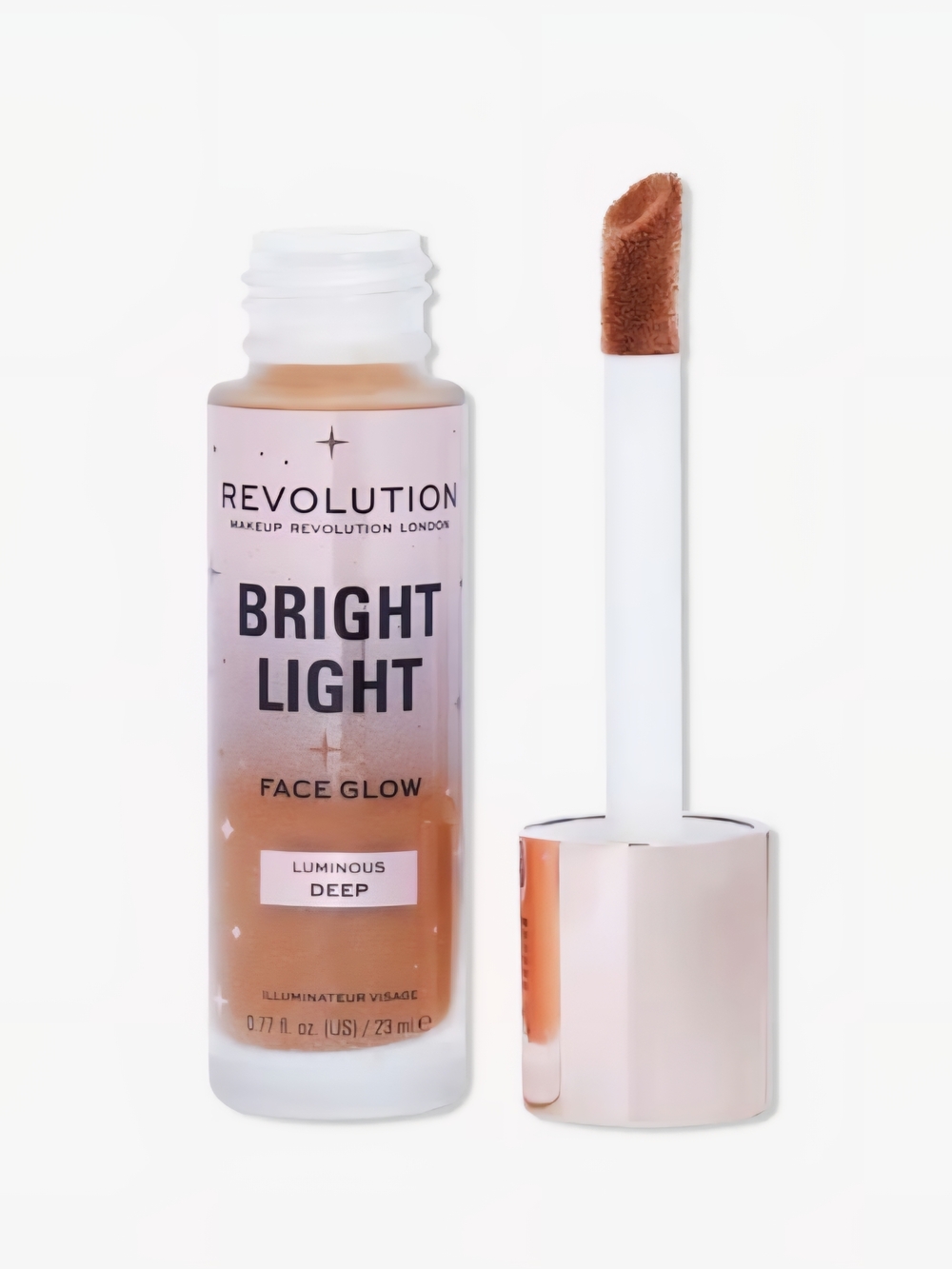 set of 2 Makeup Revolution Bright Light Face Glow - Luminous Deep, new/sealed